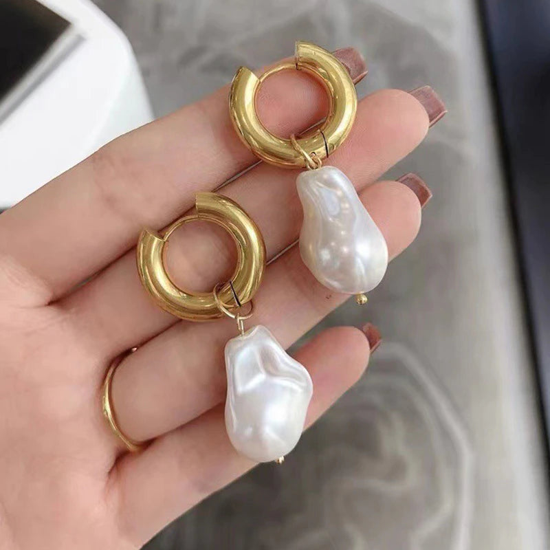 PALMA Pearl Drop Earrings