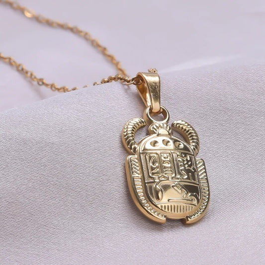 SCARAB Beetle Necklace